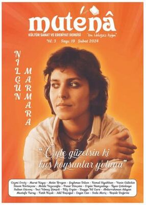 Mutena Kültür Sanat ve Edebiyat Dergisi Sayı: 19 Şubat 2024 - 1