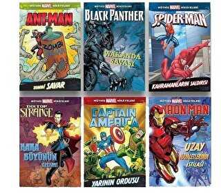 Müthiş Marvel Hikayeleri 6 Kitap Takım