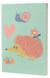 Mutlu Hayvanlar Kirpi - Süresiz Ajanda - Kırmızı Ada Yayınları