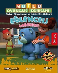 Mutlu Oyuncak Dükkanı - Eğlenceli Ve Etkinlikli Labirent Kitabı - Gong Çocuk