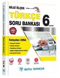 Mutlu Yayıncılık Mutlu Yayınları 6. Sınıf Türkçe Bilgi Ölçer Soru Bankası - Mutlu Yayıncılık