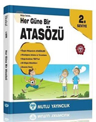 Mutlu Yayıncılık Mutlu Yayınları Her Güne Bir Atasözü 2. Seviye - 1