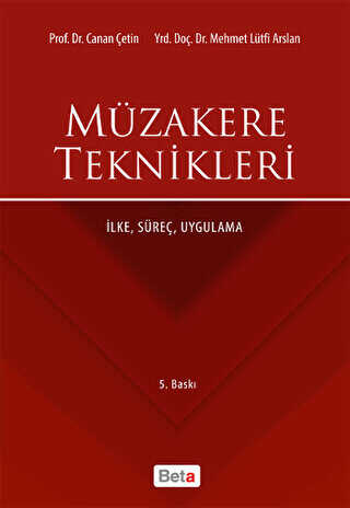 Müzakere Teknikleri - Beta Yayınevi