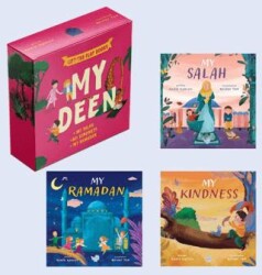 My Deen - İngilizce Benim İçin Seti 3 Pencereli Kitap - Puset Kitap