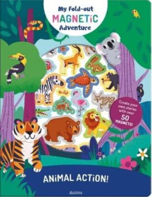 My Fold-Out Magnetic Adventure: Animal Action - 1