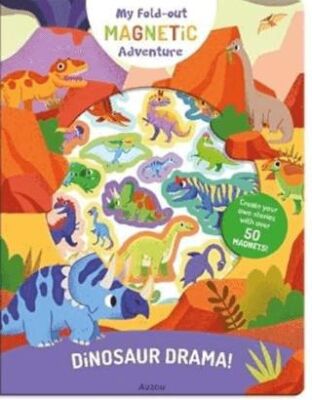 My Fold-Out Magnetic Adventure: Dinosaur Drama - 1
