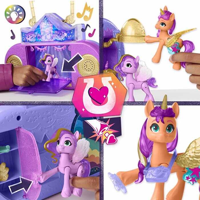 My Little Pony Müzikli ve Işıklı Mane Melody Oyun Seti F3867 - 4