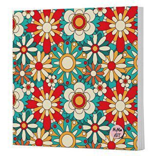 My Mia Art Beyaz Çiçekli Tabiat Serisi Butik Defter - 1