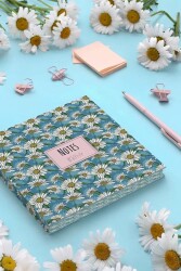 My Mia Art Beyaz Papatya 16x16 120 Sayfa Soft Kapak Defter - Başka Defter