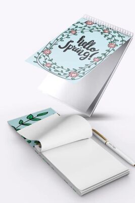 My Mia Art Hello Spring 12x17 192 Sayfa Sert Kapak - 4