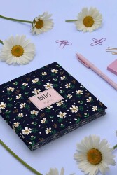 My Mia Art Mavi Papatya 16x16 120 Sayfa Soft Kapak Defter - 1