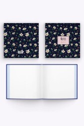 My Mia Art Mavi Papatya 16x16 120 Sayfa Soft Kapak Defter - 3