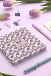 My Mia Art Pembe Lale 16x16 120 Sayfa Soft Kapak Defter - 1