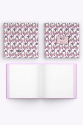 My Mia Art Pembe Lale 16x16 120 Sayfa Soft Kapak Defter - 3
