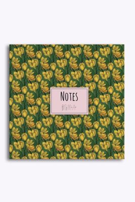 My Mia Art Sarı Manolya 16x16 120 Sayfa Soft Kapak Defter - 2