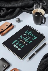 My Mia Art Stay Wild & Free 12x17 192 Sayfa Sert Kapak - 1