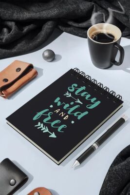 My Mia Art Stay Wild & Free 12x17 192 Sayfa Sert Kapak - 1