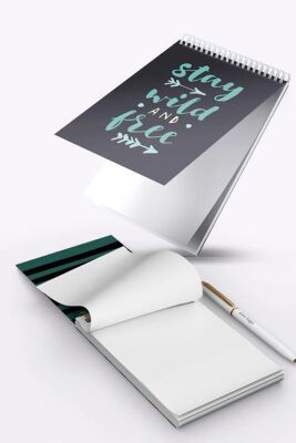 My Mia Art Stay Wild & Free 12x17 192 Sayfa Sert Kapak - 4