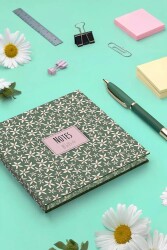 My Mia Art Yeşil Papatya 16x16 120 Sayfa Soft Kapak Defter - 1