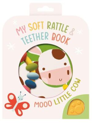 My Soft Rattle and Teether: Moo! Cow - 1