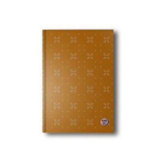 Mymia Art Sarı Kelebek Sert Kapak Butik Defter - 1