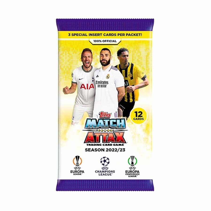 Topps UEFA Şampiyonlar Ligi 22-23 Sezonu Match Attax Paket - 1