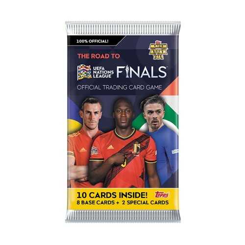 Topps UEFA 2022 Uluslar Ligi Final Yolu Match Attax 101 Paket - 1