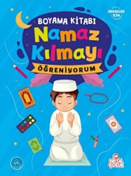 Namaz Kılmayı Öğreniyorum Erkek - Boyama - Nesil Çocuk Yayınları