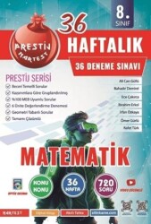 Nartest Yayınevi 8. Sınıf Haftalık Matematik Denemeleri - Nartest Yayınevi