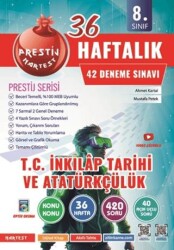 Nartest Yayınevi 8. Sınıf Haftalık T.C. İnkılap Tarihi ve Atatürkçülük Denemeleri - Nartest Yayınevi