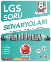 Nartest Yayınevi 8. Sınıf LGS Soru Senaryoları Fen Bilimleri - Nartest Yayınevi