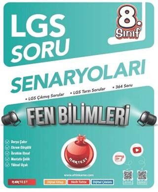 Nartest Yayınevi 8. Sınıf LGS Soru Senaryoları Fen Bilimleri - 1