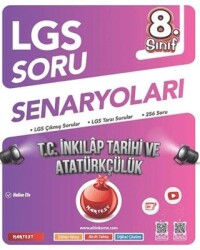 Nartest Yayınevi 8. Sınıf LGS Soru Senaryoları T.C. İnkılap Tarihi ve Atatürkçülük - Nartest Yayınevi