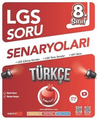 Nartest Yayınevi 8. Sınıf LGS Soru Senaryoları Türkçe - 1