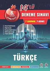 Nartest Yayınevi 8. Sınıf Mod Türkçe 14 Deneme Sınavı - Nartest Yayınevi