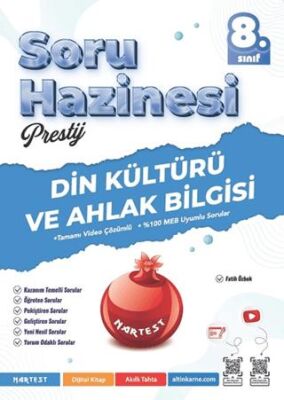 Nartest Yayınevi 8. Sınıf Prestij Din Kültürü ve Ahlak Bilgisi Soru Hazinesi - 1