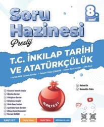 Nartest Yayınevi 8. Sınıf Prestij T.C. İnkılap Tarihi ve Atatürkçülük Soru Hazinesi - Nartest Yayınevi