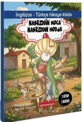 Nasrettin Hoca İngilizce Türkçe Hikaye Seti - Bordo Ressam