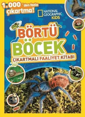 National Geographic Kids Börtü Böcek Çıkartmalı Faaliyet Kitabı - 1