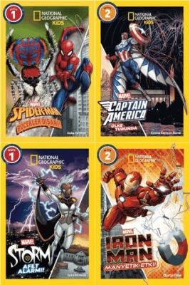 National Geographic Kids - Marvel Kahramanları ile Keşif Yolculuğu Serisi - 1