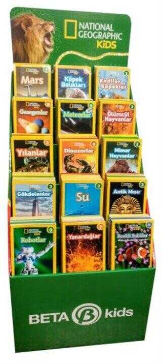 National Geographic Kids - Okuma Kitapları Stantı 180 Kitap