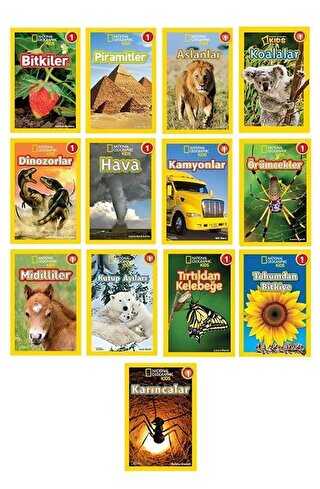 National Geographic Kids Okuma Serisi Seviye 1 Seti 13 Kitap Takım