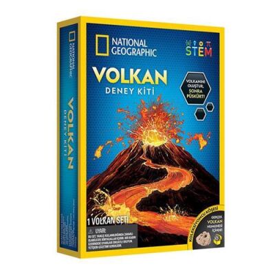 National Geographic Volkan Deney Kiti Seti - 1