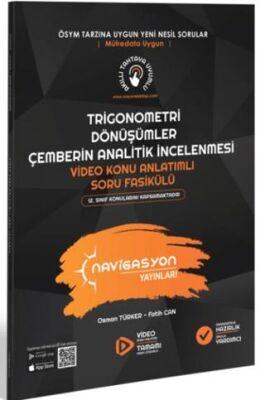 Trigonometri Dönüşümler ve Çemberin Analitik İncelemesi Video Konu Anlatımlı Soru Fasikülü - 1
