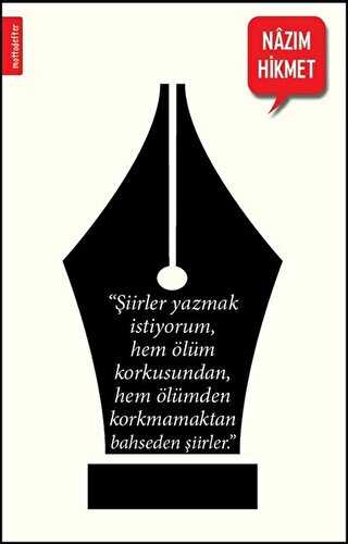 Nazım Hikmet Motto Defter - Aylak Adam Kültür Sanat Yayıncılık