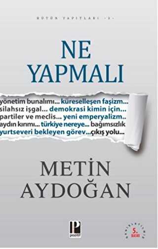 Ne Yapmalı - Pozitif Yayınları