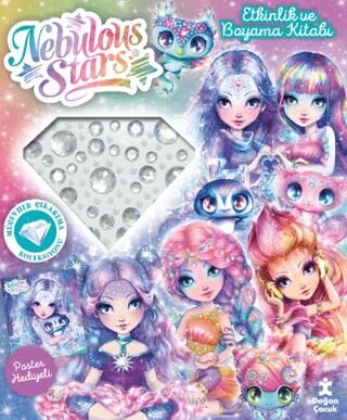 Nebulous Stars - Mücevher Koleksiyonu Etkinlik ve Boyama Kitabı - 1