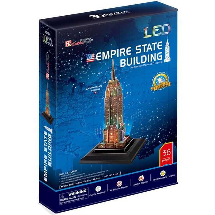 Neco 3D Puzz L503Hempire State Binası-Abd