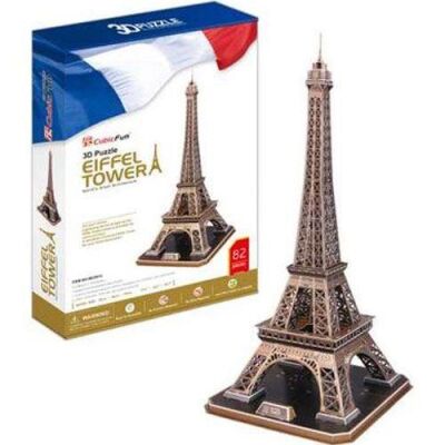 Cubic Fun 3D Puzzle Eyfel Kulesi 82 Parça - 2