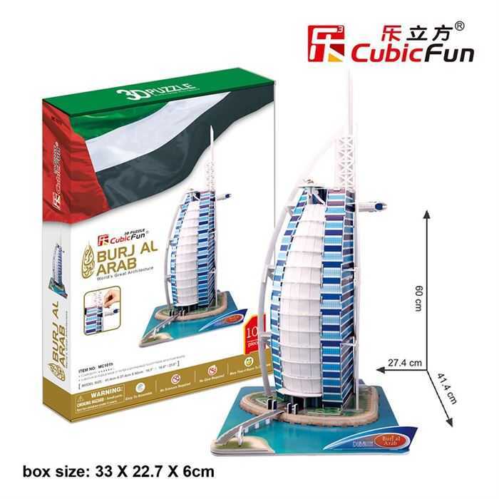Neco 3D Puzz Mc101H Aziz Burç El Arap-Dubai